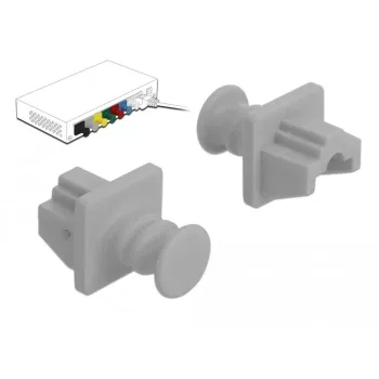 Staubschutzkappe DeLOCK 86508 RJ-45 10 Stück