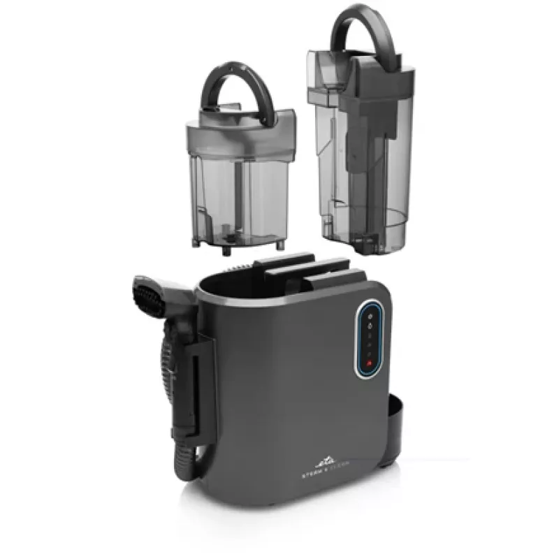 ETA | Mehrzweck-Dampfreiniger | ETA721490000 Steam&Clean | Staubsauger | 2000 W | Schwarz | Wassertankkapazität 1,3 L