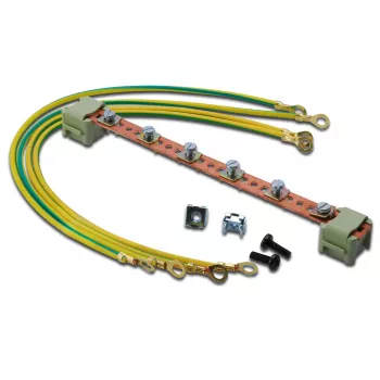 Potentialausgleichsschiene Digitus DN-19 EARTH 220 mm