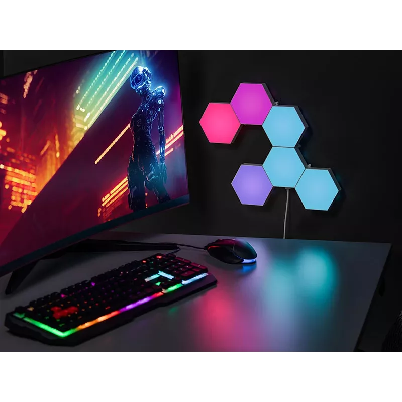 Einbau-RGB-LED-Panel TRACER Smart Hexagon Tracer 47256 Ambience TRAOSW47256