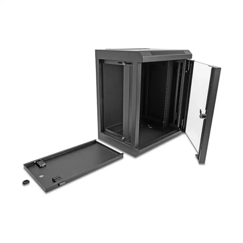 Rack-Schrank DeLOCK 43418 19 Zoll 12U Höhe schwarz