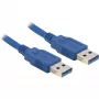 USB 3.0 Kabel DeLOCK 82430 1,5 m Stecker/Stecker Blau