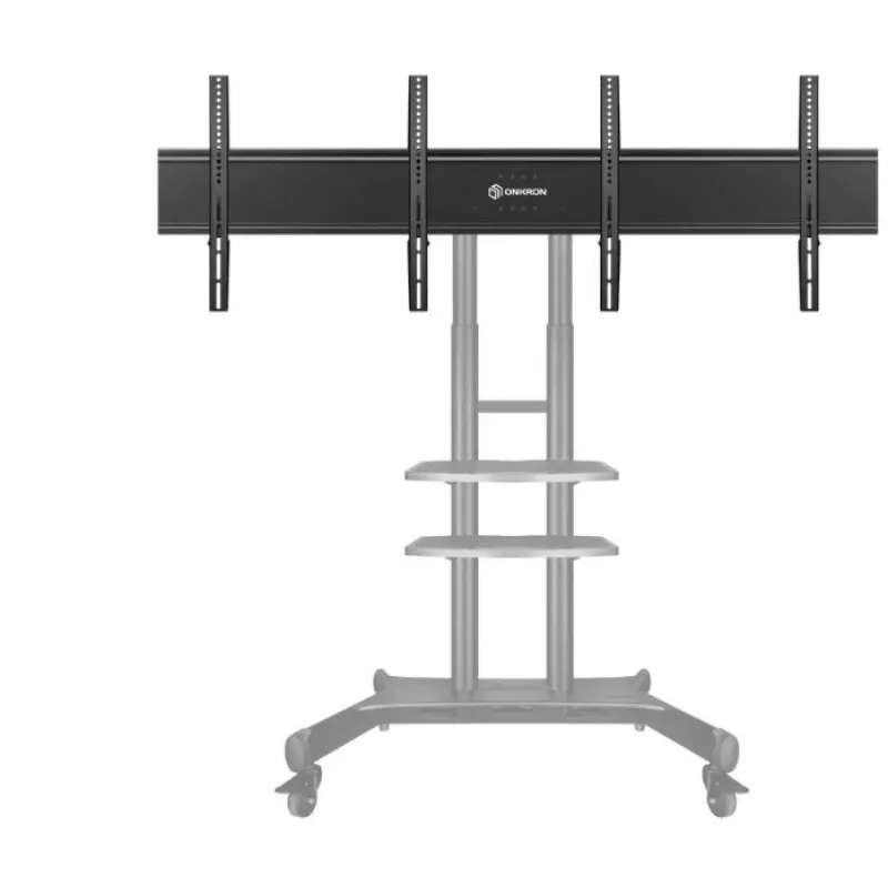 TV-Zubehör ONKRON ADV1881-B höhenverstellbare Dual-VESA-Panelhalterung kompatibel mit VESA 75x75 und 100x100