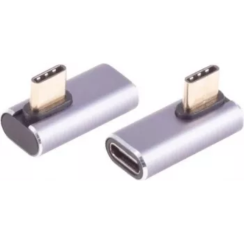 USB-C-Adapter ShiverPeaks 14-05036 90° abgewinkelt links/rechts, USB-C-Steckeradapter