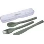 Besteckset Fackelmann 26928 3 Stück Grün Transparent Breite 200 mm