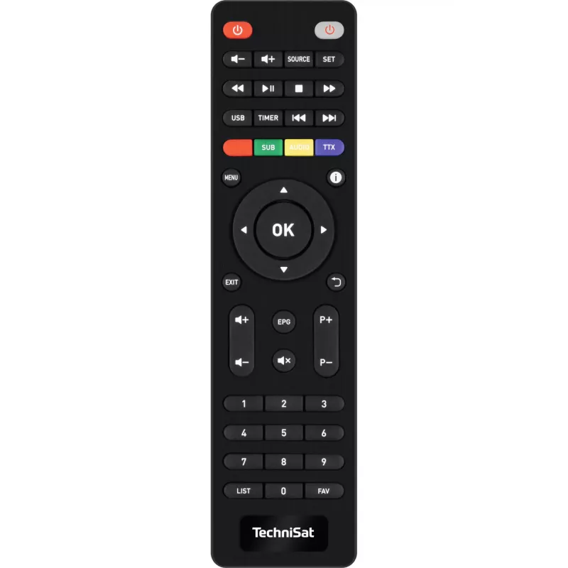Technisat Set-Top-Box, DVB-S, DVB-S2, Single-Tuner, SCR-Einkabelsystem (EN50494)/Unicable, USB-Recorder (0000/4815)