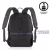 Freizeitrucksack XDDESIGN Bobby Soft mit 15,6-Zoll-Notebookfach, 16 l, PET, schwarz
