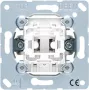 Druckschalter Jung 533 U, 1-polig (1P), metallische Ausführung, 250 V AC, 10 A