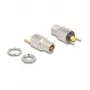 DeLOCK Anschluss DC 5,5 x 2,5 mm Buchse Einbaudose Lötversion 20 V 15 A