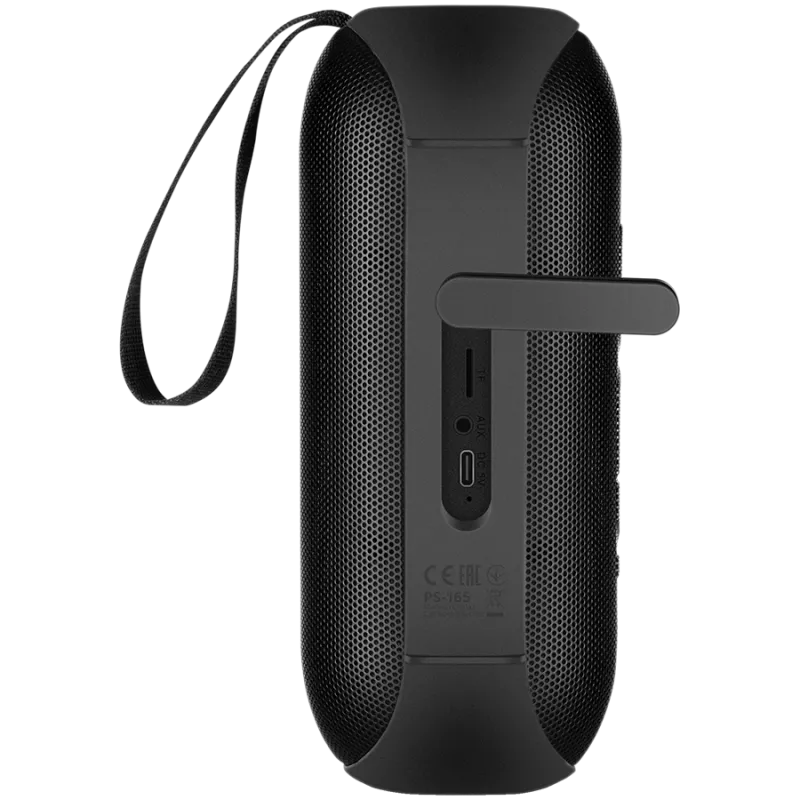 Lautsprecher SVEN PS-165, schwarz (16 W, TWS, Bluetooth, microSD, 3000 mAh)