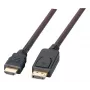 EFB-Elektronik DisplayPort/HDMI-Kabel Full HD, A-A St-St, 2 m, Schwarz Hersteller: EFB Elektronik (K5561SW.2V2)