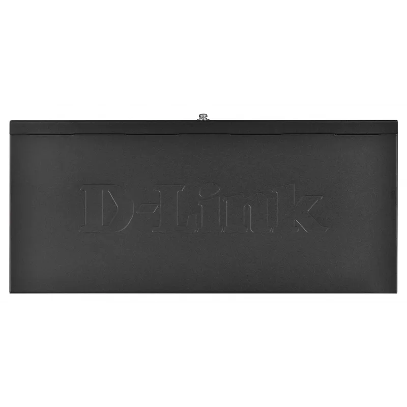 D-Link DGS-1210-08P/E Managed L2 Gigabit Ethernet (10/100/1000) Power over Ethernet (PoE) Schwarz