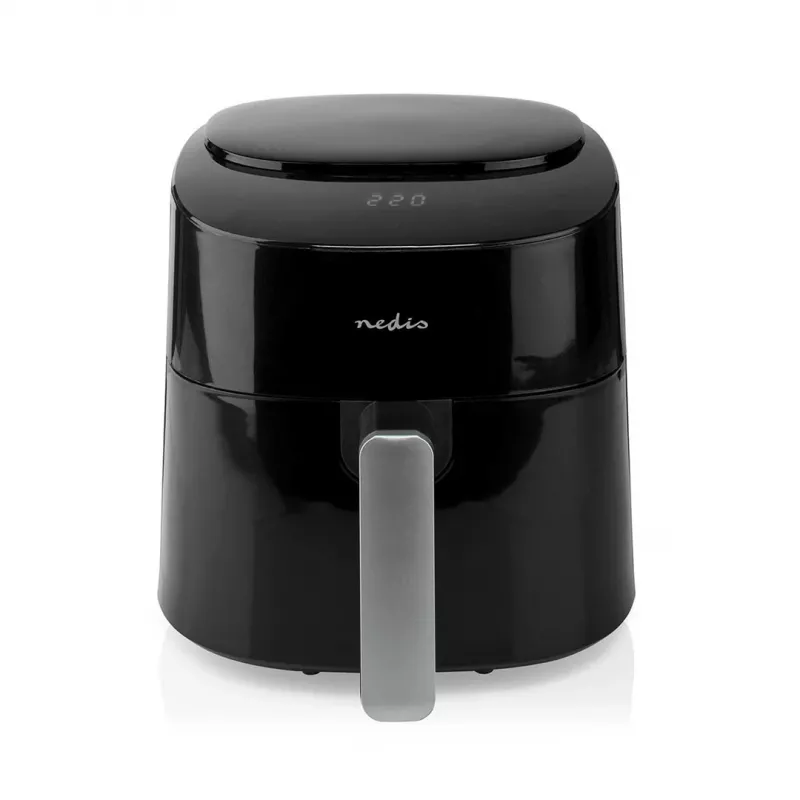 Heißluftfritteuse Nedis KAAF160BK, Einzelkorb, 4,2 L, 1300 W, Schwarz