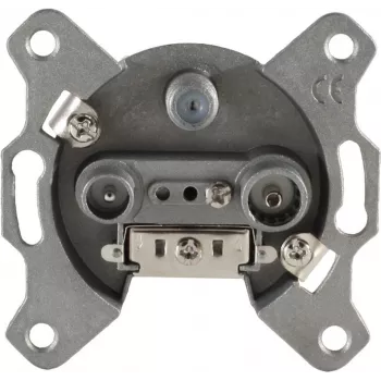 Antennensteckdose ShiverPeaks S/CONN maximale Konnektivität BK+SAT Wandsteckdose 2,5 dB (15-95001)