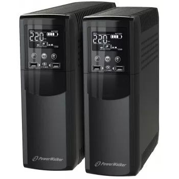PowerWalker VI 800 CSW IEC unterbrechungsfreie Stromversorgung (USV) Line-Interactive 0,8 kVA 480 W 8 AC-Ausgänge