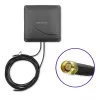 Externe 4G LTE Dual-MIMO-Antenne QOLTEC 57041 35 dBi 50 W