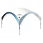 FastPitch Event Shelter XL, Pavillon Silber/Dunkelblau, 4,5 x 4,5 Meter
