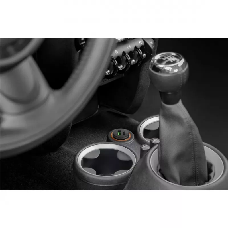 Goobay 59521 Mobiles Ladegerät Universal Schwarz Zigarettenanzünder Schnellladung Auto