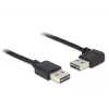 USB-Kabel DeLOCK 85176 USB 2.0 0,5 m Schwarz