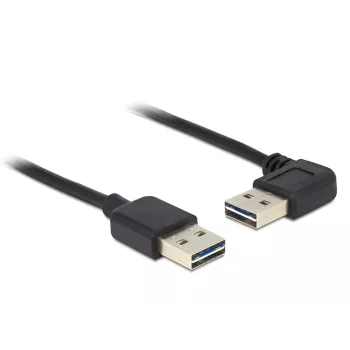 USB-Kabel DeLOCK 85176 USB 2.0 0,5 m Schwarz