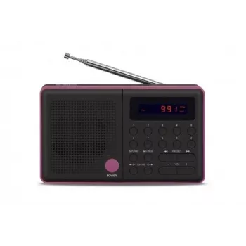 Radio Pliszka USB, FM schwarz
