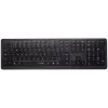 CLEVETURA CLVX 1 Touch-On-Keys AI Drahtlose Tastatur, ANSI US Windows-Layout, Scherenschalter, Aluminiumgehäuse, interaktives RGB