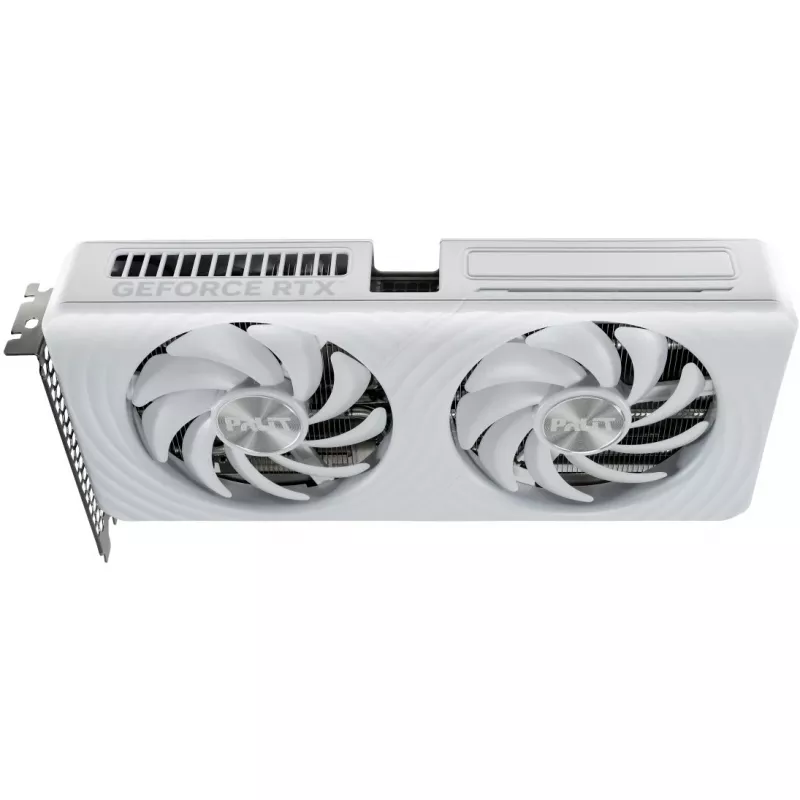 Grafikkarte Palit GeForce RTX 5060 Ti White OC — GeForce RTX 5060 Ti, 16 GB GDDR7, 128-Bit, PCIe 5.0, 2407 MHz