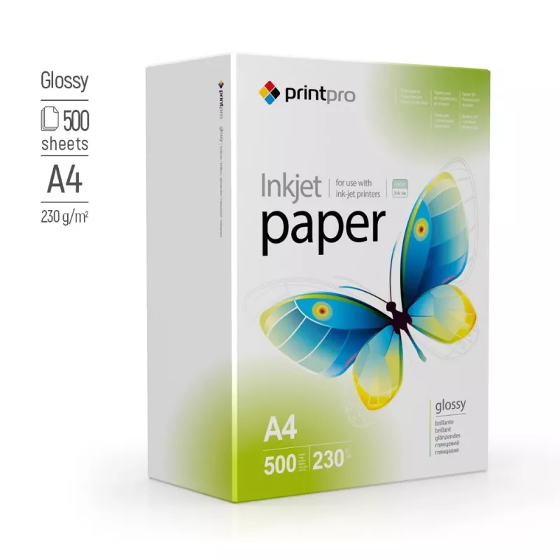 Fotopapier ColorWay PrintPro PGE230500A4 230 g/m², A4, 500 Blatt