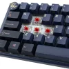 Ducky One 3 SF Tastatur Gaming USB QWERTY Englisch Blau