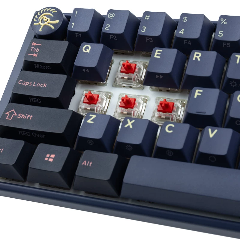 Ducky One 3 SF Tastatur Gaming USB QWERTY Englisch Blau