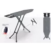 BÜGELBRETT 120x38cm PROMIS PKD50 STAR stabil mit höhenverstellbarer Stabilität