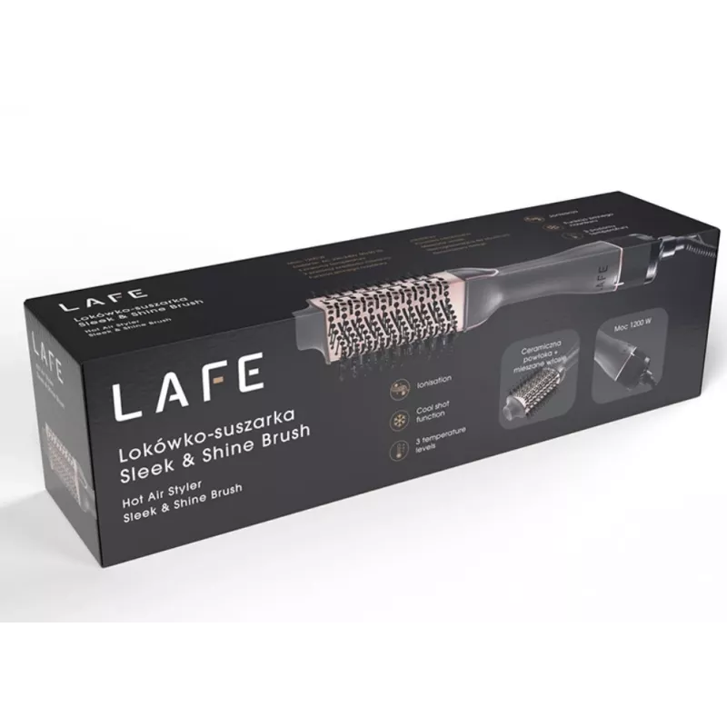 Hot Air Styler LAFE 47460 Sleek and Shine Brush — LAFE Heißluftbürste Modell 47460