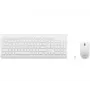 Full-size mechanische Tastatur- und Maus-Set Lenovo GX30W75336 — USB + Bluetooth, QWERTZ, weiß