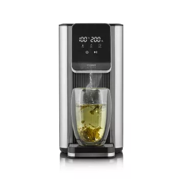 Caso Turbo Heißwasserspender | HW 630 | Wasserspender | 2600 W | 2,5 L | Kunststoff/Edelstahl | Schwarz/Edelstahl