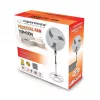 Esperanza EHF002WE, 16-Zoll-Standventilator, Weiß und Grau