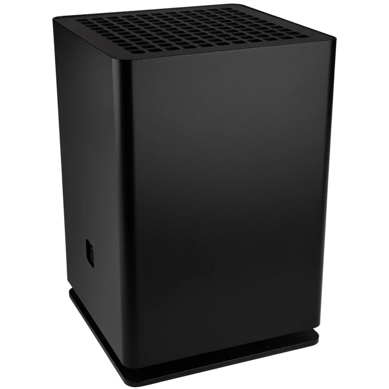 Computer-Gehäuse HGC Osmi 3.1 Mini-ITX-Gehäuse - Schwarz