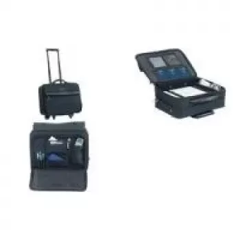 Trolley-Tasche LIGHTPAK Jüscha 92702 unisex, Vordertasche, ganzjährig, schwarz