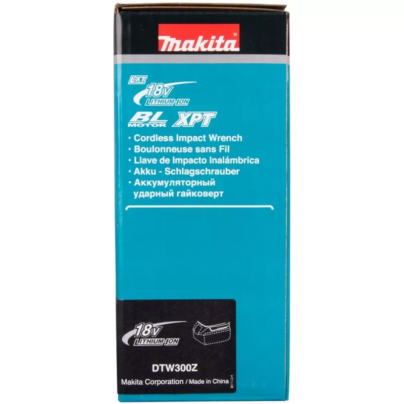 Makita DTW300Z Akku-Schlagschrauber/Impaktfahrer 3200 U/min Schwarz, Blau