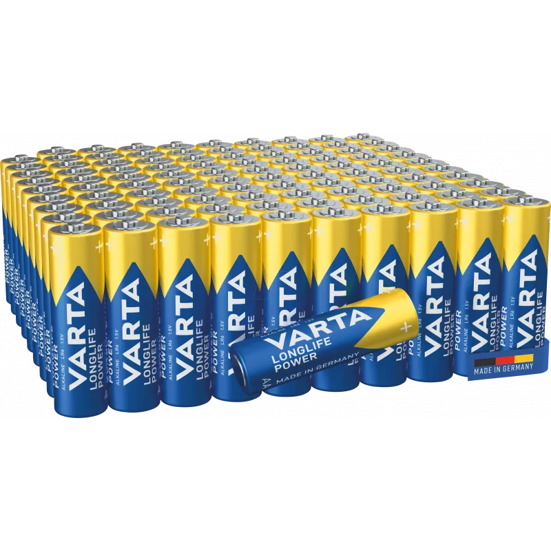 Batterie Varta Longlife Power LR06 (AA/Mignon) — 100 Stück