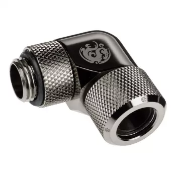 Adapter 90° BitsPower Advanced Multi-Link G1/4 Zoll AG auf 12 mm OD Hardtube, drehbar