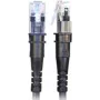 Patchsee TP-6A-U/13 Ethernet Patchkabel Schwarz