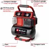 Power X-Change Akku-Kompressor TE-AC 18/75 Li OF-Solo, 18 Volt (Schwarz/Rot, ohne Akku und Ladegerät)
