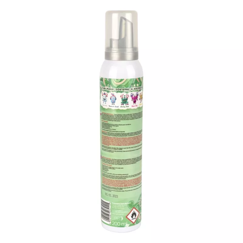 Badeschaumspielzeug Tuban TUBI FOAM Grün 200 ml für Jungen und Mädchen