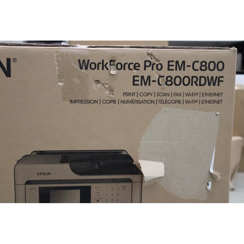 SALE OUT. Epson WorkForce Pro EM-C800RDWF | Tintenstrahl | Farbe | 4-in-1 | A4 | WLAN | BESCHÄDIGTE VERPACKUNG