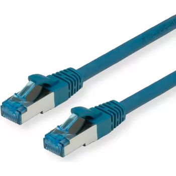 VALUE S/FTP PiMF Patchkabel Cat.6A Kl. EA Blau 0,15 m - FTP - PIMF (21.99.1983)