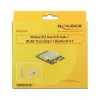 Netzwerkkarte DeLOCK 95254 WLAN Bluetooth 433,3 Mbit/s