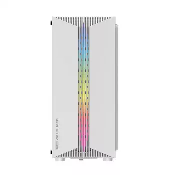 PC-Gehäuse darkFlash DK151 Midi Tower Weiß