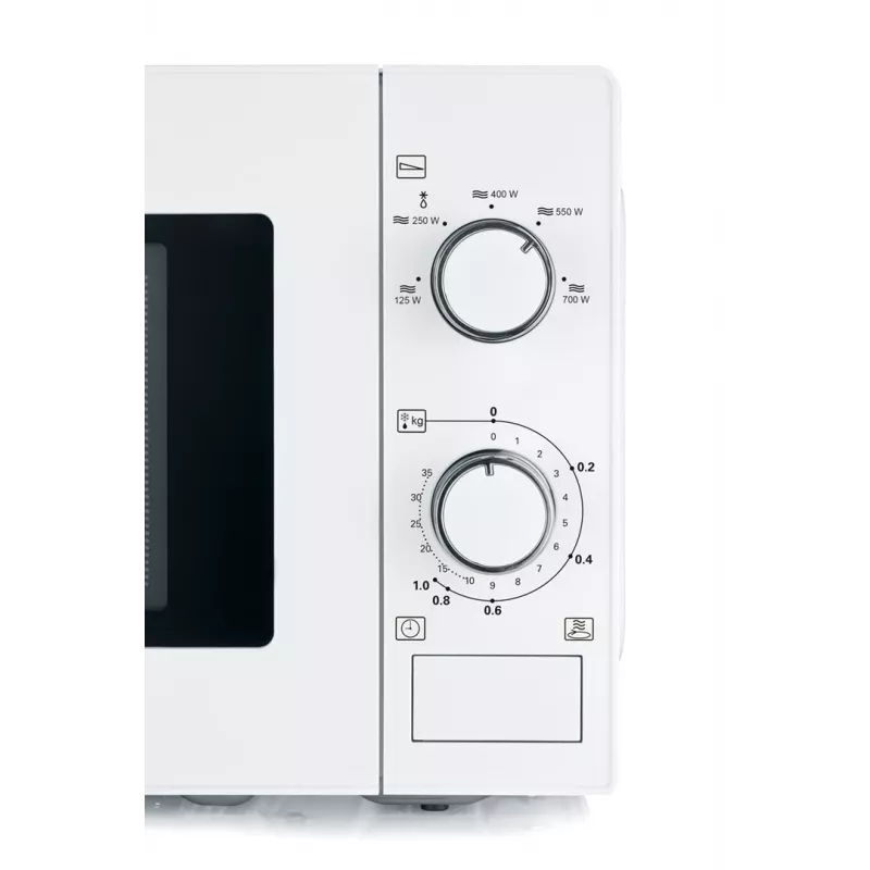 Severin MW 7770 Mikrowelle Weiß Solo-Mikrowelle Tischgerät 20 L 700 W