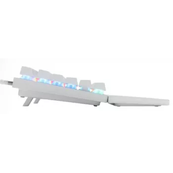 Mechanische TKL-Gaming-Tastatur STEELSERIES Apex Pro TKL Gen 3 Weiß — US-Layout, RGB, einstellbare Schalter