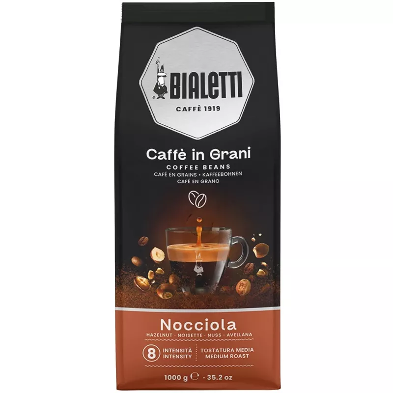 Bialetti Esperto Grani Haselnuss-Kaffeebohnen 1 kg
